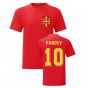 Goran Pandev Macedonia National Hero Tee's (Red)