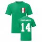 Javier Hernandez Mexico National Hero Tee's (Green)