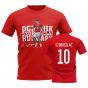 Dominik Szoboszlai Hungary Player Tee (Red)