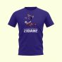 Zinedine Zidane Player T-Shirt (Blue)