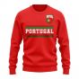 Portugal Core Country Sweatshirt (Red)