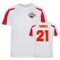 Oliver Torres Sevilla Sports Training Jersey (Red/White)