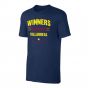Villarreal WINNERS 2021 T-Shirt - Dark Blue