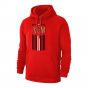 Milan ACM footer with hood, red