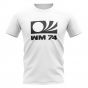 West Germany 1974 World Cup T-Shirt (White)