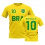Neymar Jr Country Code Hero T-Shirt (Yellow)