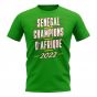 2022 Senegal African Nations Winners Tee (Green)