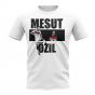 Mesut Ozil Player Collage T-Shirt (White)