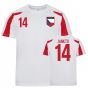 Czech Republic Sports Training Jersey (Jankto 14)