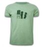 Mens Offside Melee Basic T - Green 85% cotton - 15% Acryl