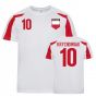 Poland Sports Training Jerseys (Krychowiak 10)