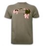 Mens FC Cow United Basic T and Armygreen 100% cotton