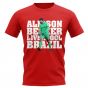 Alisson Becker Liverpool Player T-Shirt (Red)