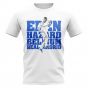 Eden Hazard Real Madrid Player T-Shirt (White)