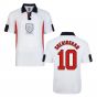 Score Draw England World Cup 1998 Home Shirt (Sheringham 10)