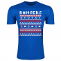 Rangers Christmas T-Shirt (Blue) - Kids