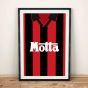 AC Milan 1993 Football Shirt Art Print