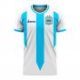 Argentina 2020-2021 Home Concept Football Kit (Libero) - Kids (Long Sleeve)