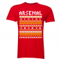 Arsenal Christmas T-Shirt (Red)