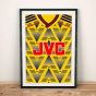 Arsenal 1991 Away Football Shirt Art Print