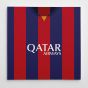 Barcelona 14/15 Football Canvas Print