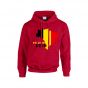 Belgium 2014 Country Flag Hoody (red)