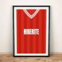 Bristol City 1983-86 Football Shirt Art Print