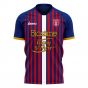 Caen 2025-2026 Home Concept Football Kit (Libero) - Womens