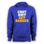 Leicester City Jamie Vardy Chat Get Banged Hoody (Blue)