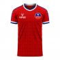 Chile 2020-2021 Home Concept Football Kit (Viper)