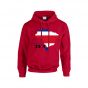 Costa Rica 2014 Country Flag Hoody (red) - Kids