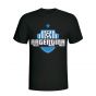 Argentina Country Logo T-shirt (black)