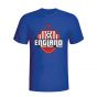 England Country Logo T-shirt (blue) - Kids
