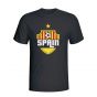 Spain Country Logo T-shirt (black) - Kids