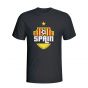 Spain Country Logo T-shirt (black)