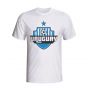 Uruguay Country Logo T-shirt (white)