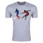 Eder Goal Euro 2016 Cartoon T-Shirt (Grey)