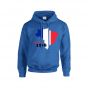 France 2014 Country Flag Hoody (blue)