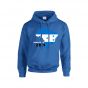 Honduras 2014 Country Flag Hoody (blue)