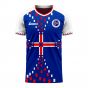 Iceland 2025-2026 Home Concept Football Kit (Libero) - Little Boys