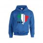 Italy 2014 Country Flag Hoody (blue)