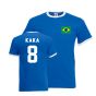 Kaka Brazil Ringer Tee (blue)