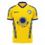 Kazakhstan 2023-2024 Home Concept Football Kit (Libero) - Little Boys