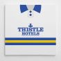 Leeds United 1993-95 Football Canvas Print