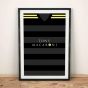 Livingston 17/18 Away Football Shirt Art Print