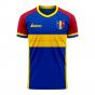 Moldova 2025-2026 Home Concept Football Kit (Libero) - Kids (Long Sleeve)