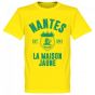 Nantes Established T-Shirt - Yellow