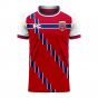 Norway 2020-2021 Home Concept Football Kit (Fans Culture) - Kids (Long Sleeve)