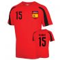 Spain Sports Training Jersey (ramos 15) - Kids