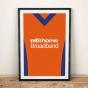 Rangers 2002 Away Football Shirt Art Print